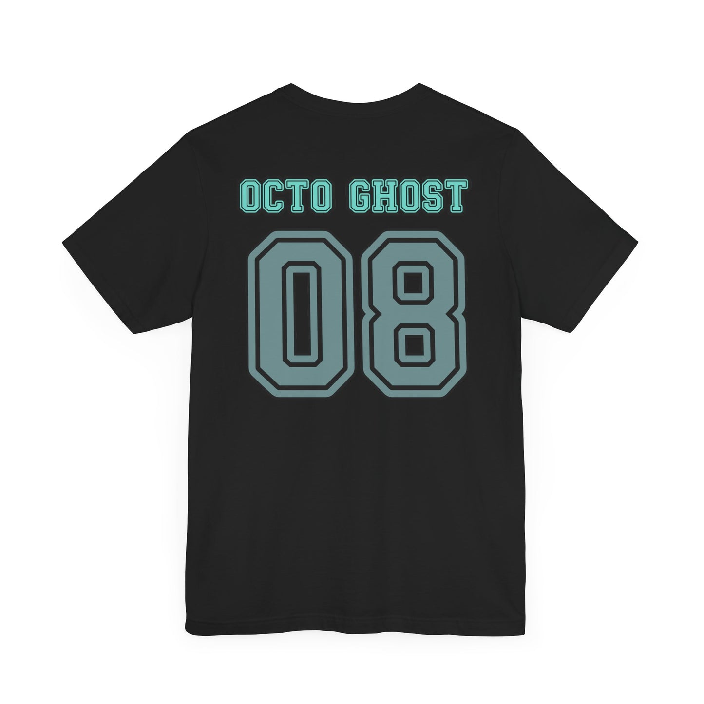 Deepwater Ghosts Octopus Shirt | Mysterious Ocean Creature Design | Unique Gift Marine and Gaming Fans | Esports Jersey Style Graphic Tee