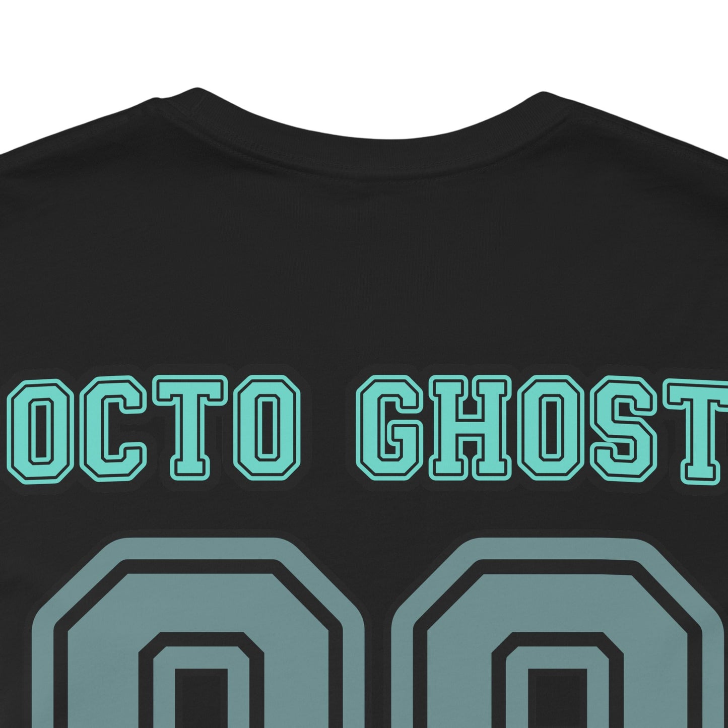 Deepwater Ghosts Octopus Shirt | Mysterious Ocean Creature Design | Unique Gift Marine and Gaming Fans | Esports Jersey Style Graphic Tee