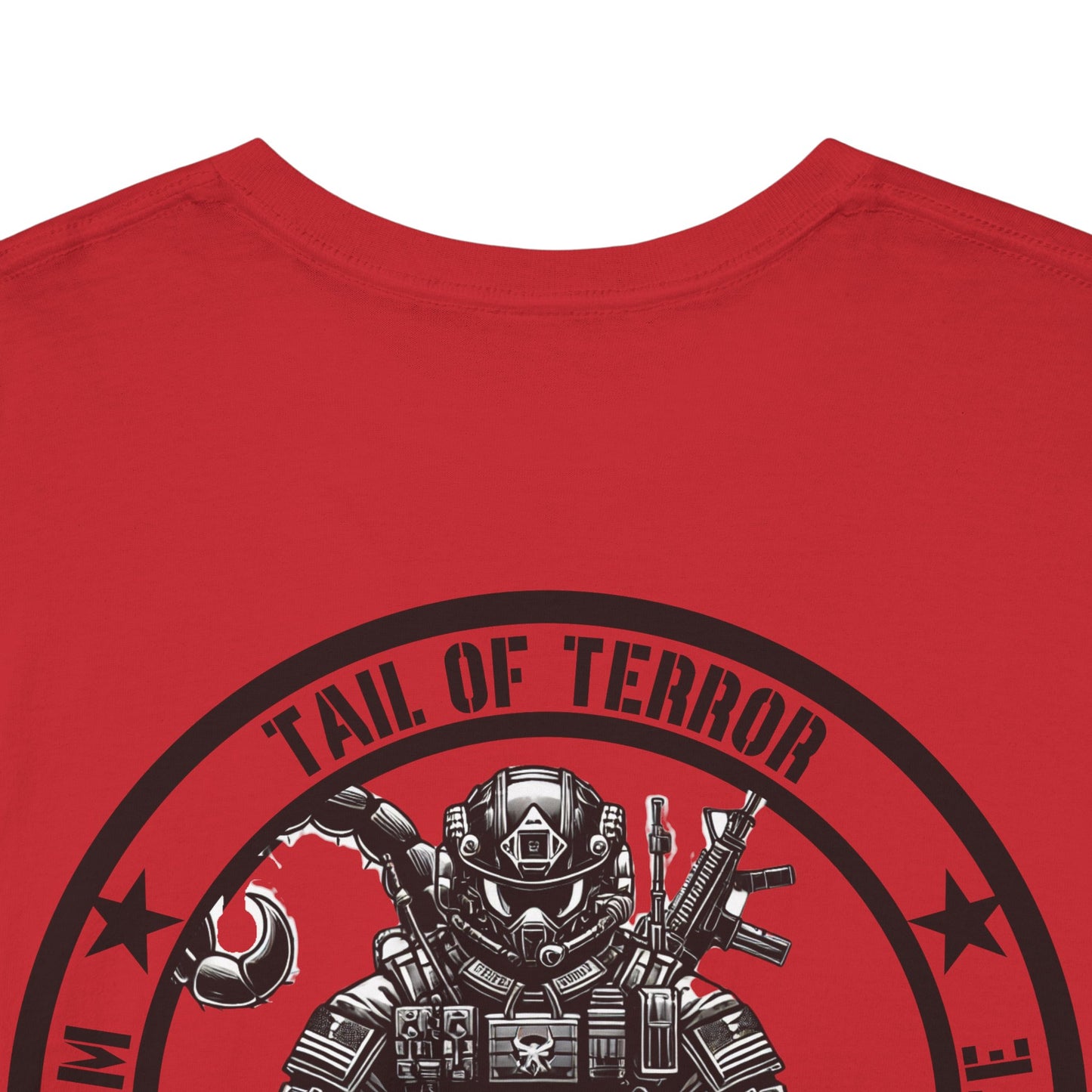 Tactical Scorpion Shirt | Tail of Terror Tee | Funny Military-Inspired Patriotic Gift | Predatory Arachnid Design Scorpion Lovers Humor Fans