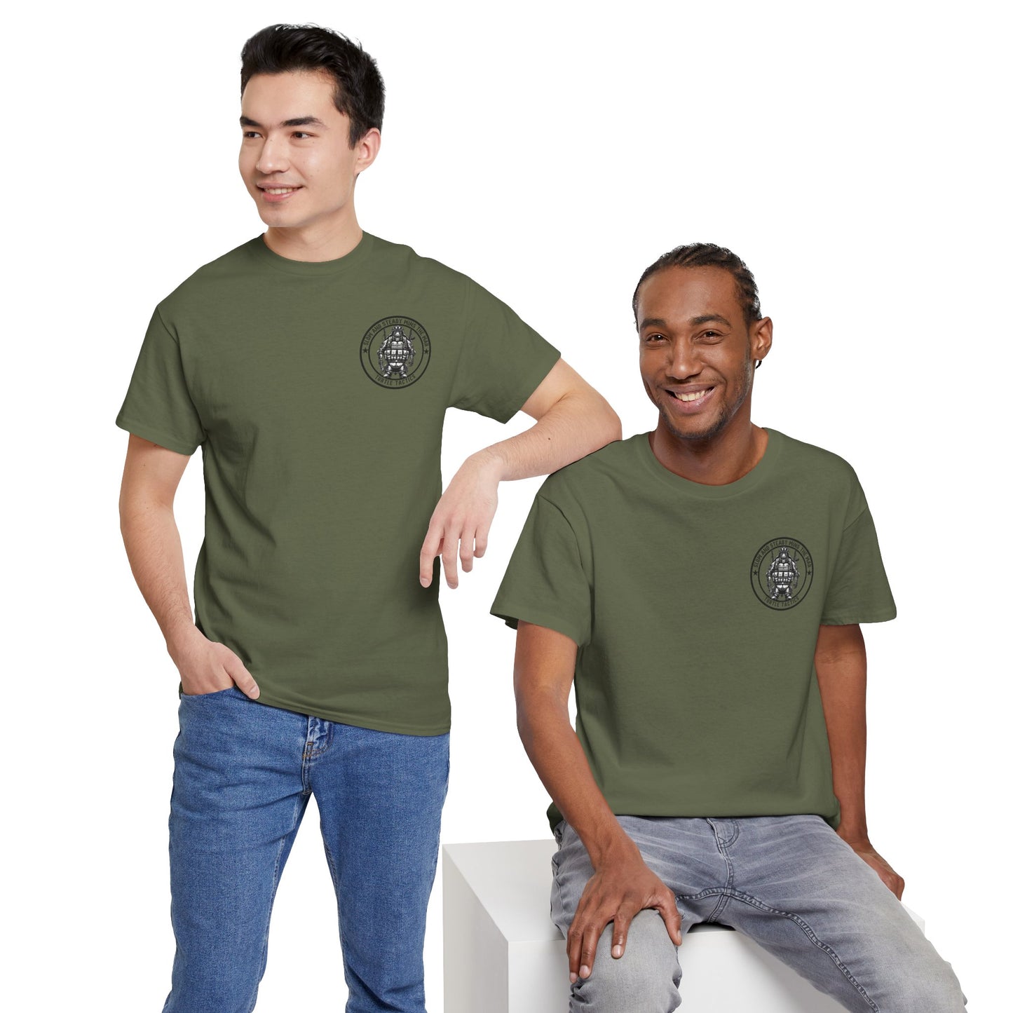 Tactical Turtle Tactics Shirt | Funny Military-Inspired Patriotic Tee | Turtle Lover Gift | Slow and Steady Wins the War Design Humor Style