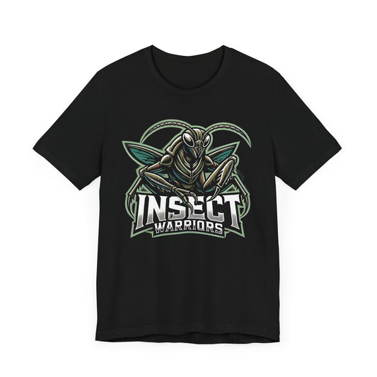 Praying Mantis Insect Warriors Shirt | Fierce Bug Design | Unique Gift for Nature and Gaming Fans Esports Jersey Style Graphic Tee Bug Shirt